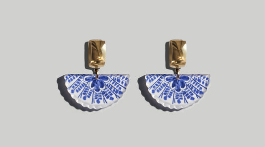 Delftware Reimagined as Jewelry