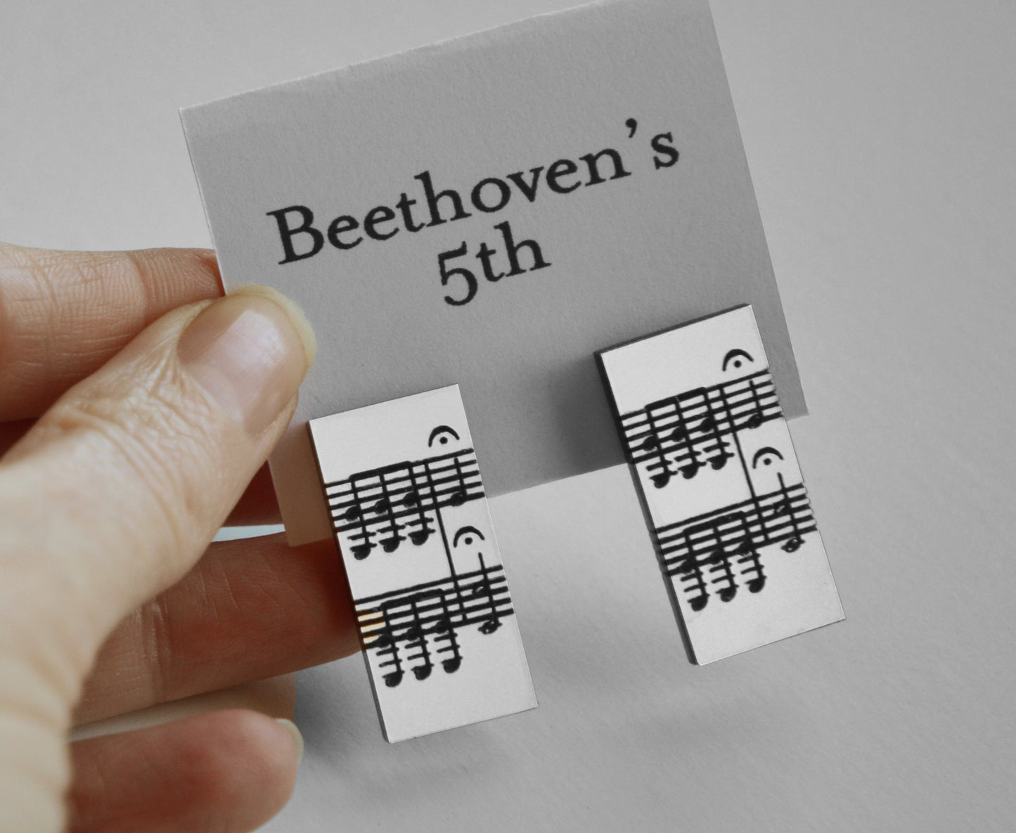 Beethoven's 5th Symphony Earrings