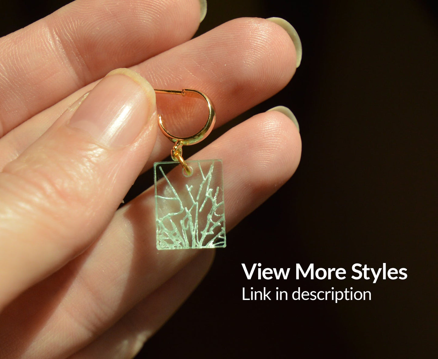 'Break the Glass Ceiling' Earrings - Hooks - 3 Lengths - Bold Standard