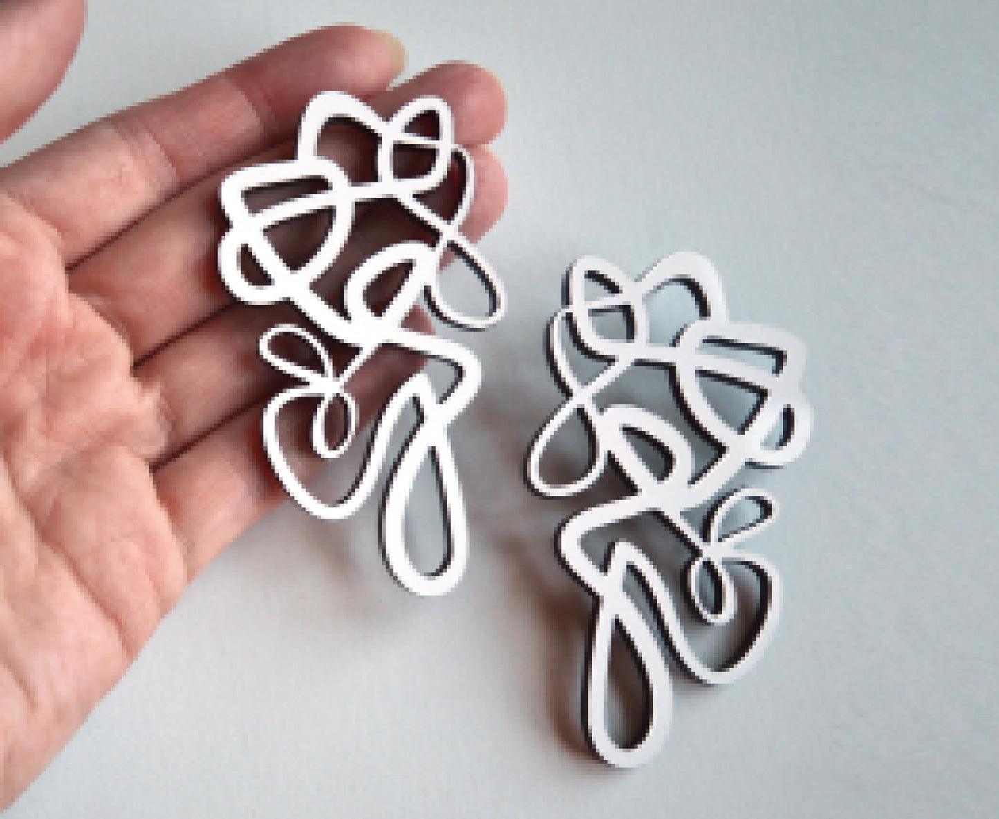 Squiggle Doodle Earrings