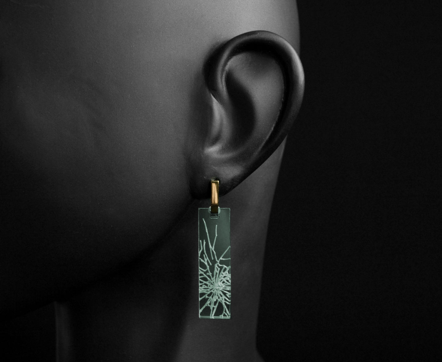 'Break the Glass Ceiling' Earrings - Leverbacks - 3 Lengths