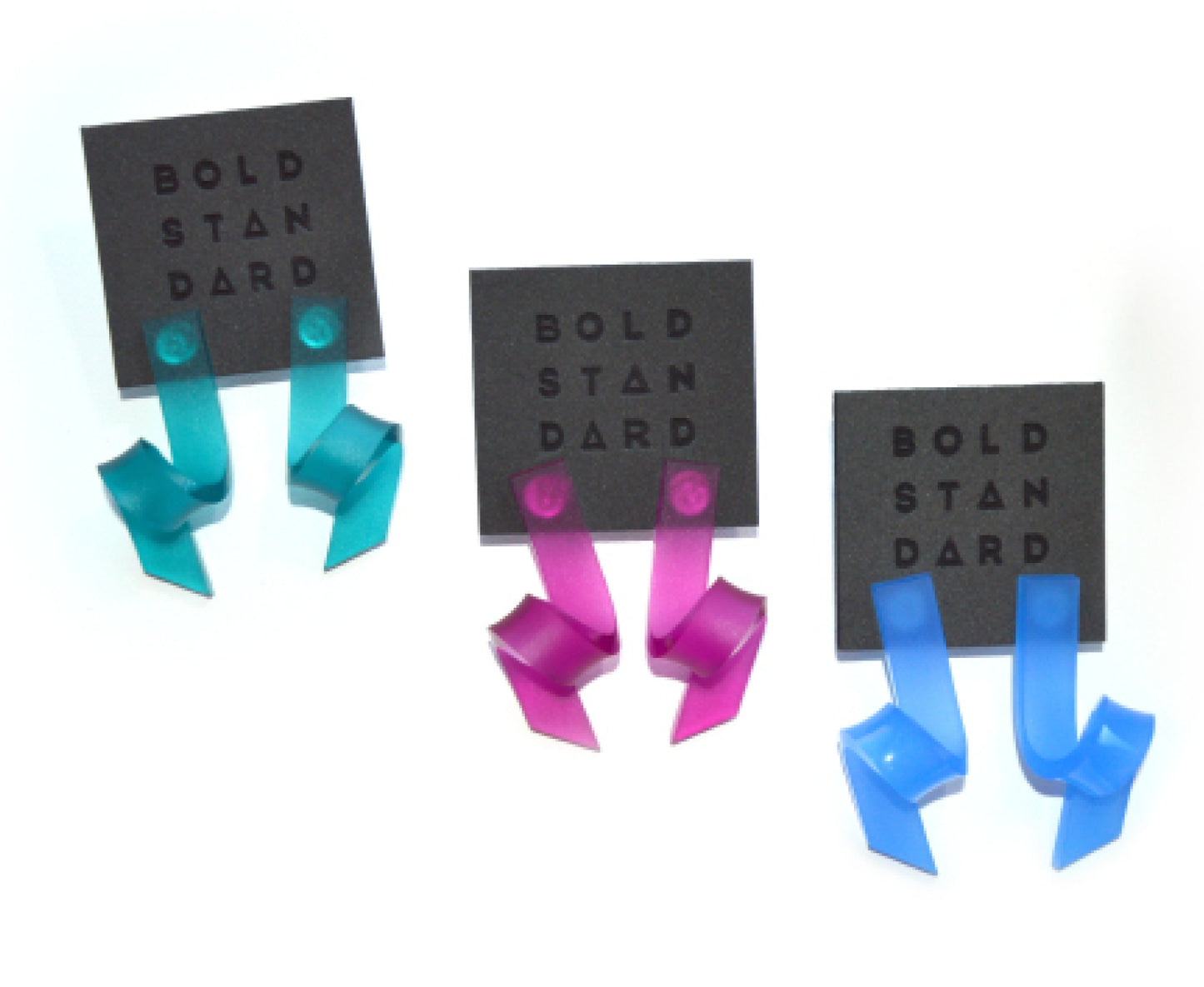 'Barrel Wave' Earrings - Mini Size