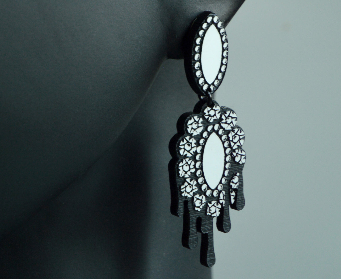 'Dripping with Jewels' Earrings