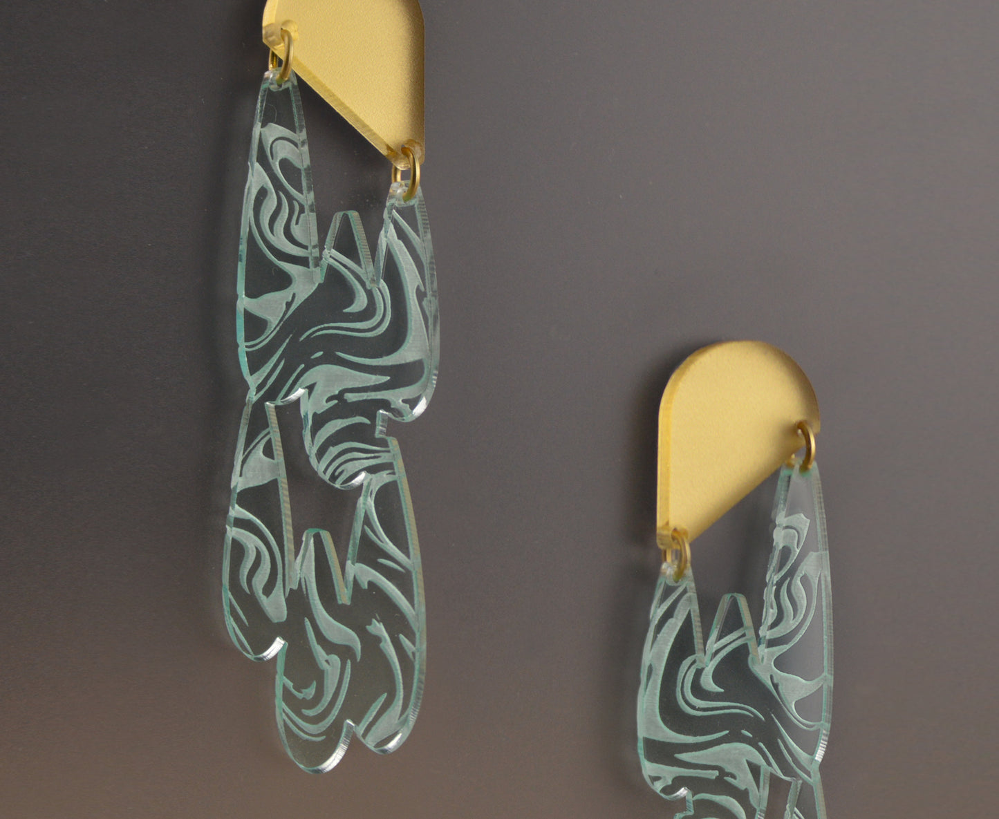 Ripple Drop Earrings