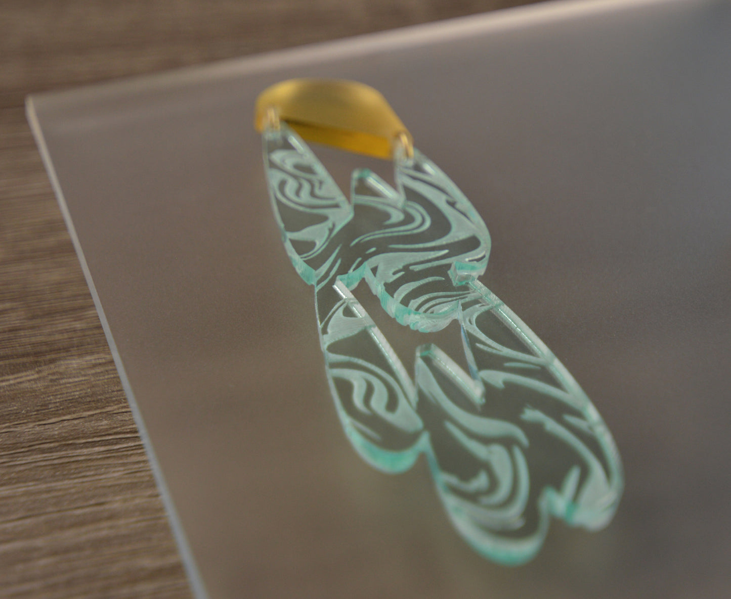 Ripple Drop Earrings