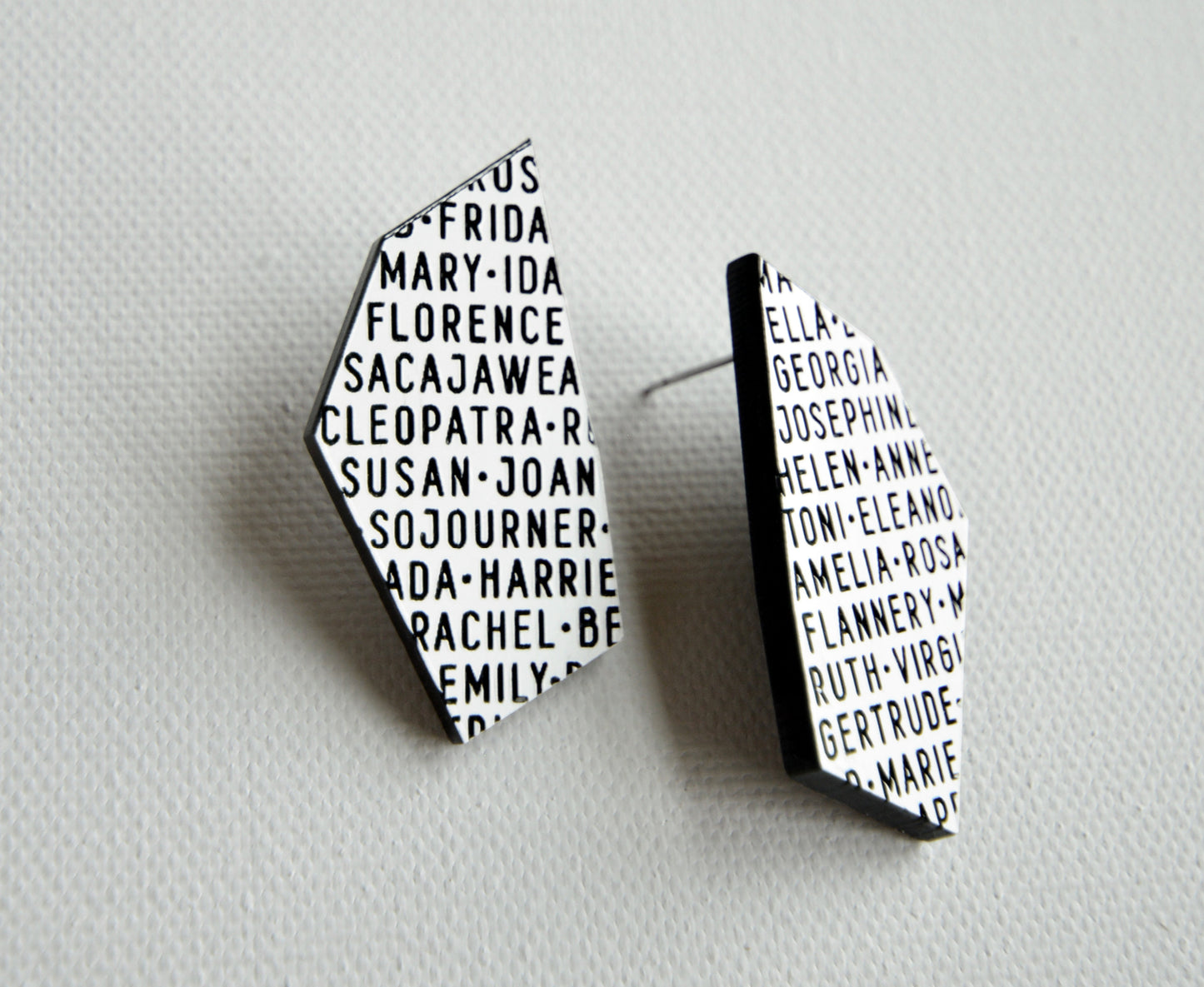 'Women of History' Shard Earrings