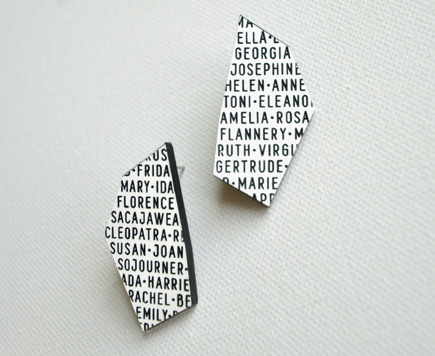 'Women of History' Shard Earrings