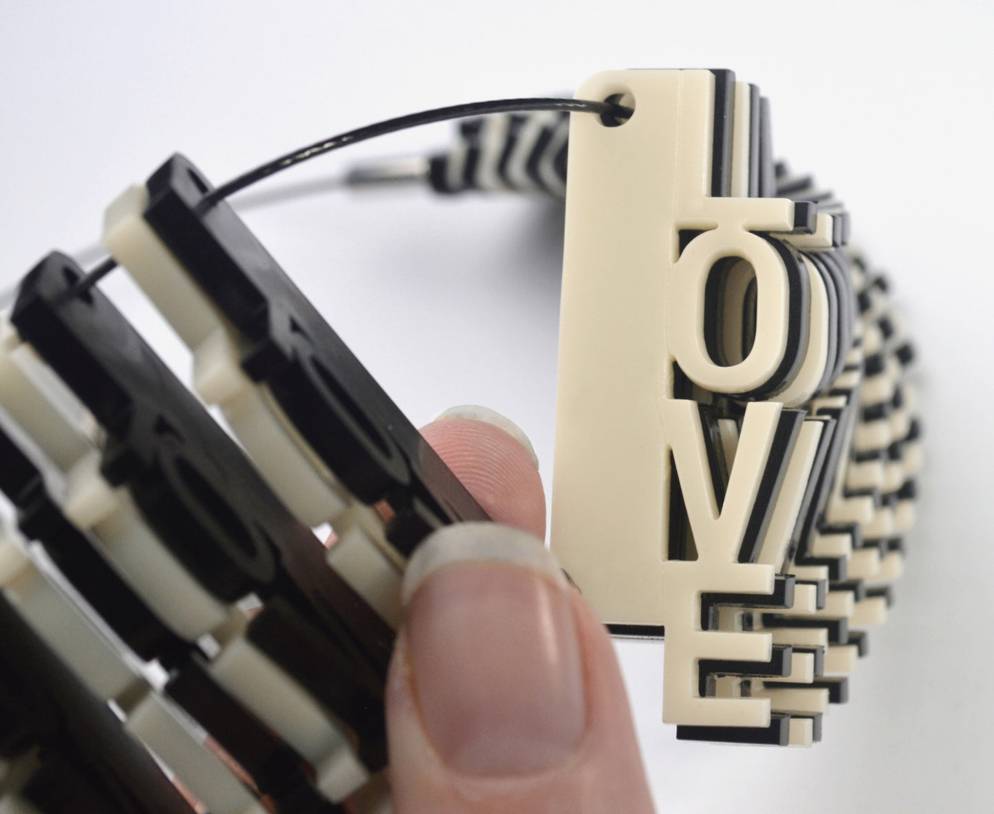 'Love' Necklace - Arc