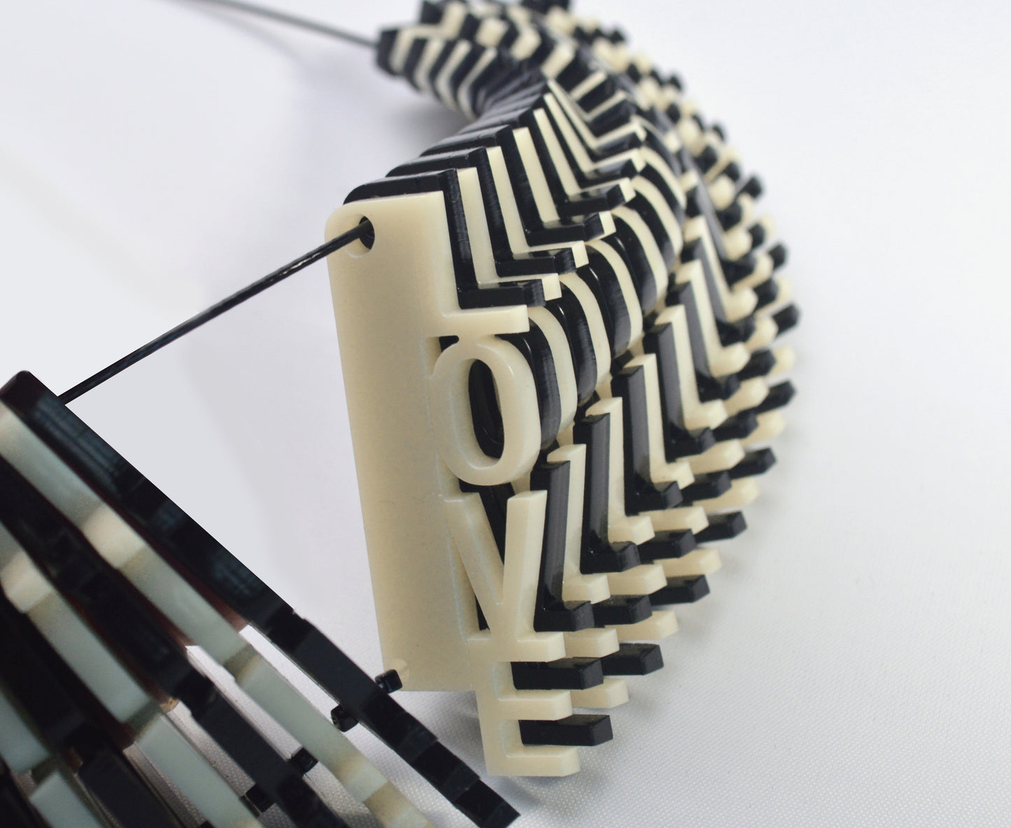 'Love' Necklace - Arc
