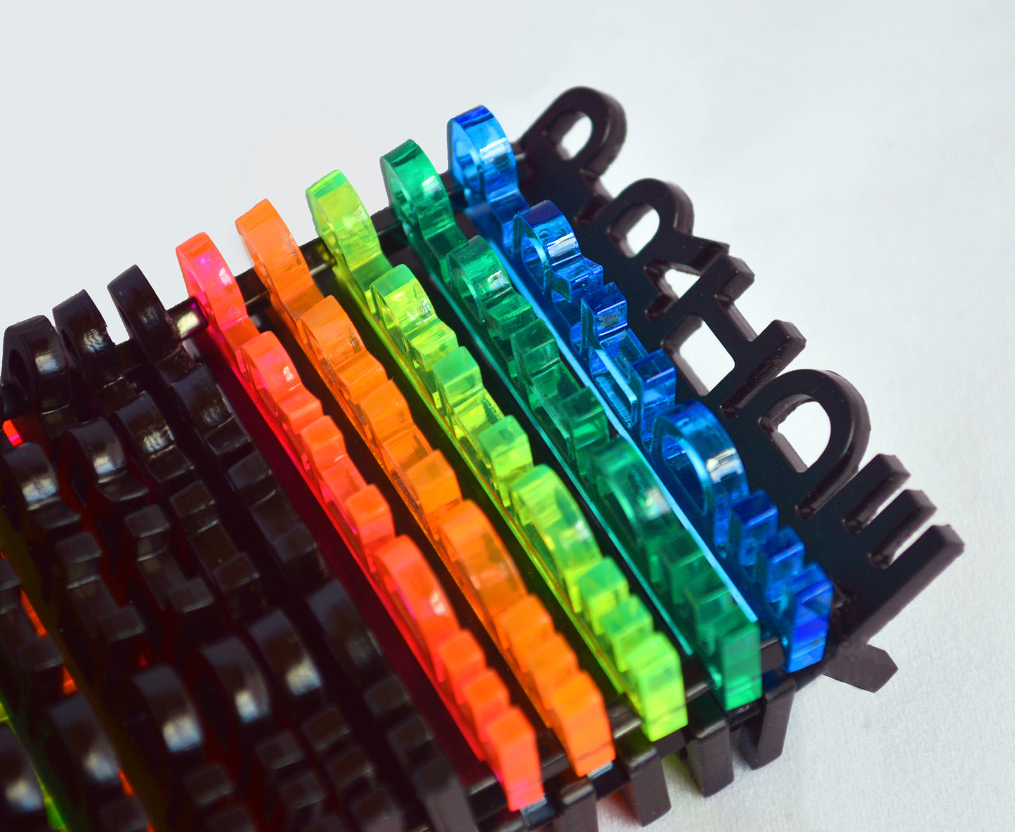 Pride Cuff Bracelet - Black