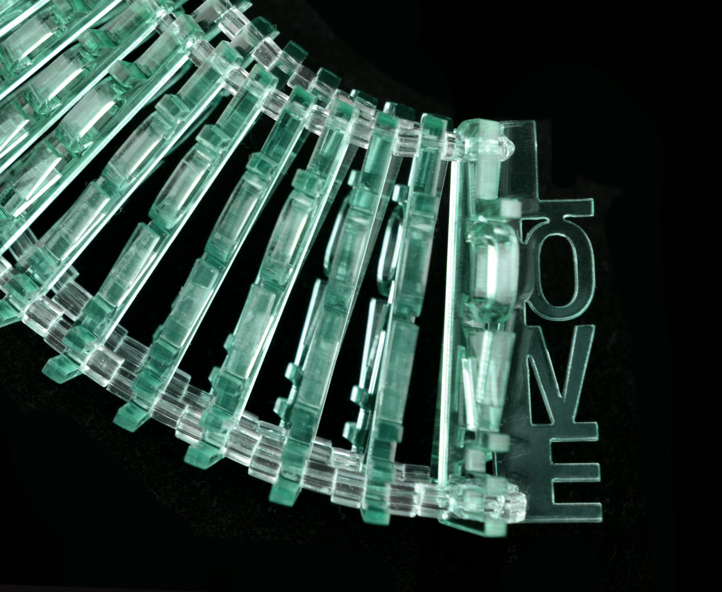 Glass 'Love' Necklace
