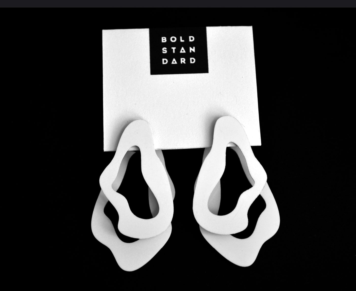 White Hot - 'The Sun Also Wobbles' Earrings