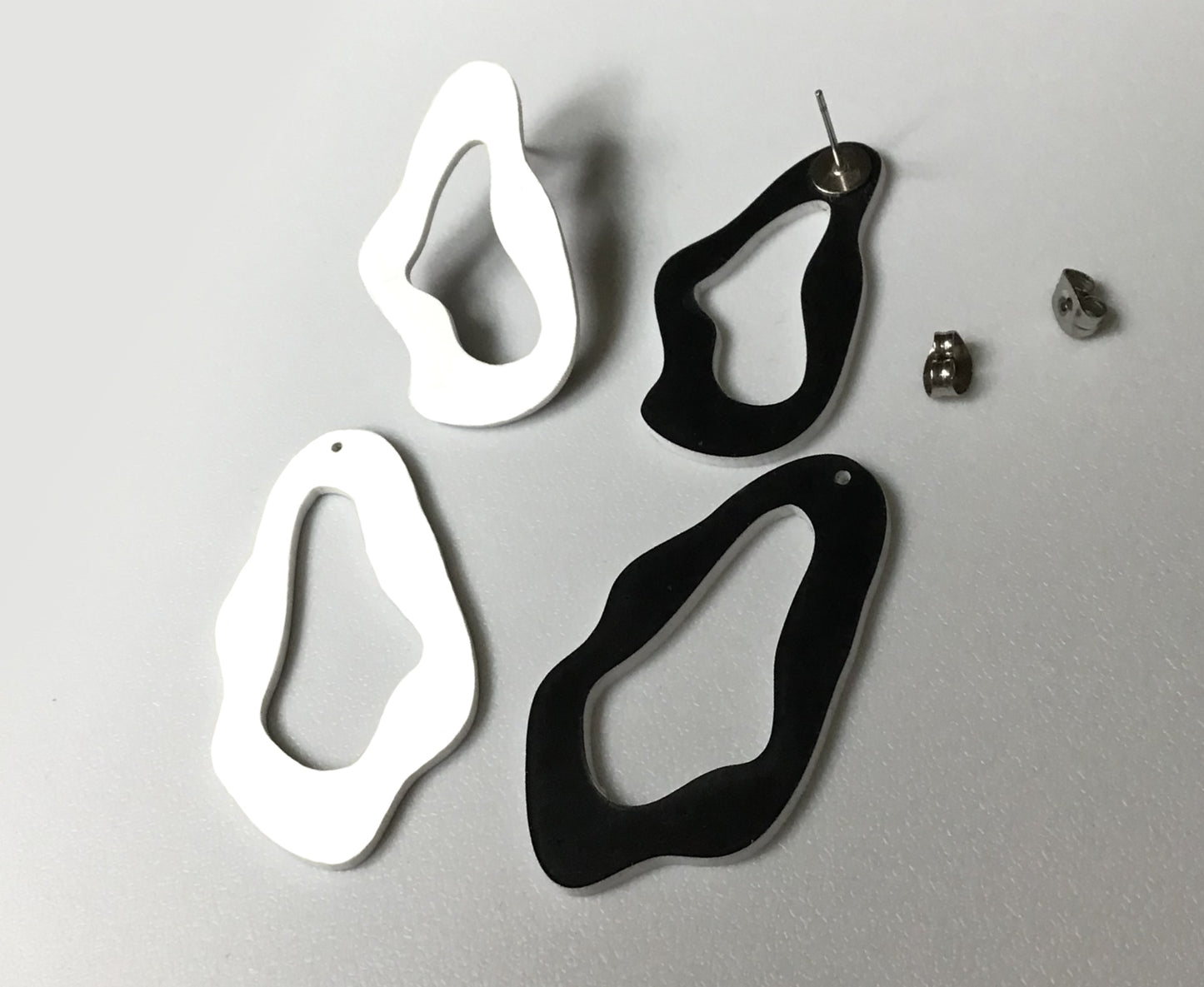 White Hot - 'The Sun Also Wobbles' Earrings
