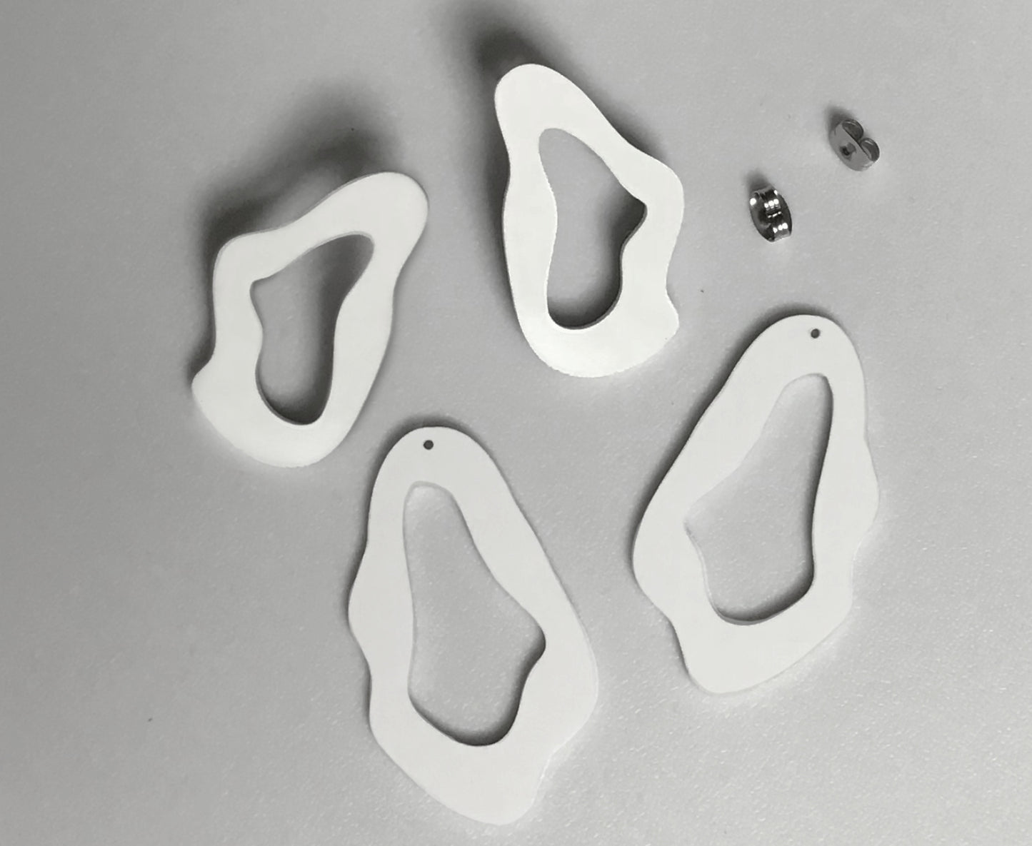 White Hot - 'The Sun Also Wobbles' Earrings