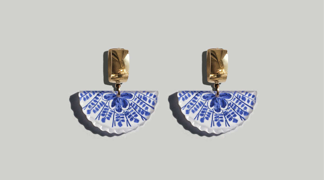Delftware Reimagined as Jewelry