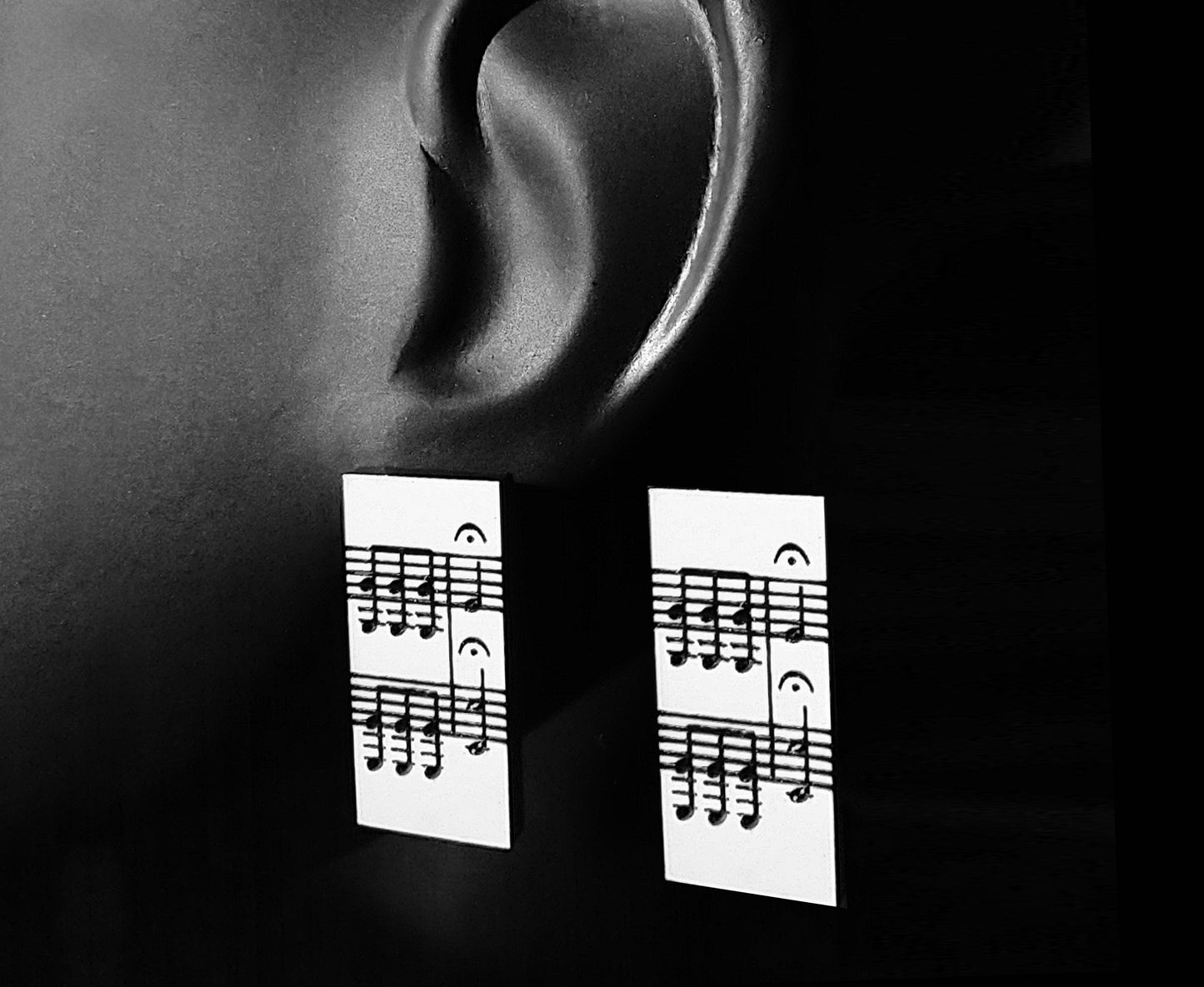 Beethoven's 5th Symphony Earrings
