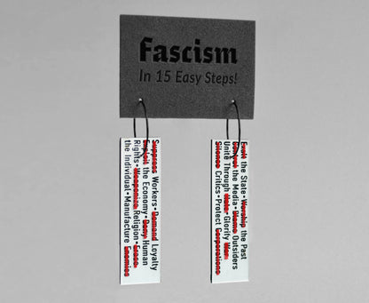 Fascist Tactics (Strikeout Version) - Satirical How-To Guide - Hoop Earrings