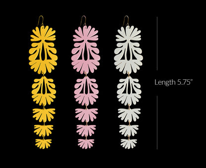 Folk Flowers - Extra Long Shoulder Dusters