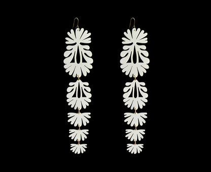 Folk Flowers - Extra Long Shoulder Dusters