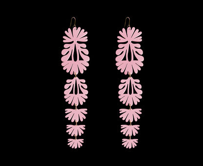 Folk Flowers - Extra Long Shoulder Dusters