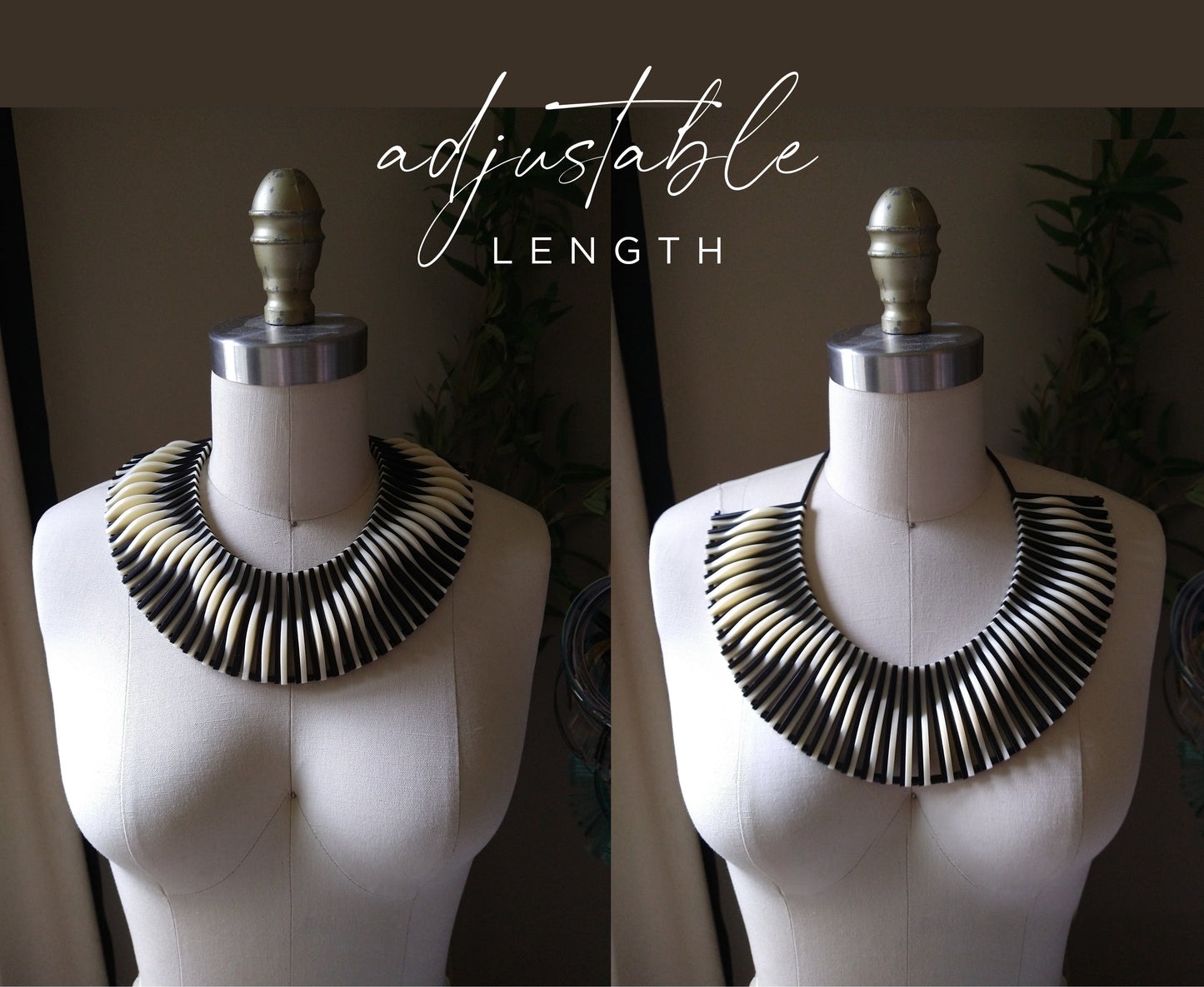 'Moonrise' Collar Necklace - Adjustable