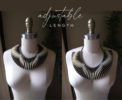 'Moonrise' Collar Necklace - Adjustable