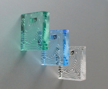 Mount Everest Topography Earrings - 3 Colors