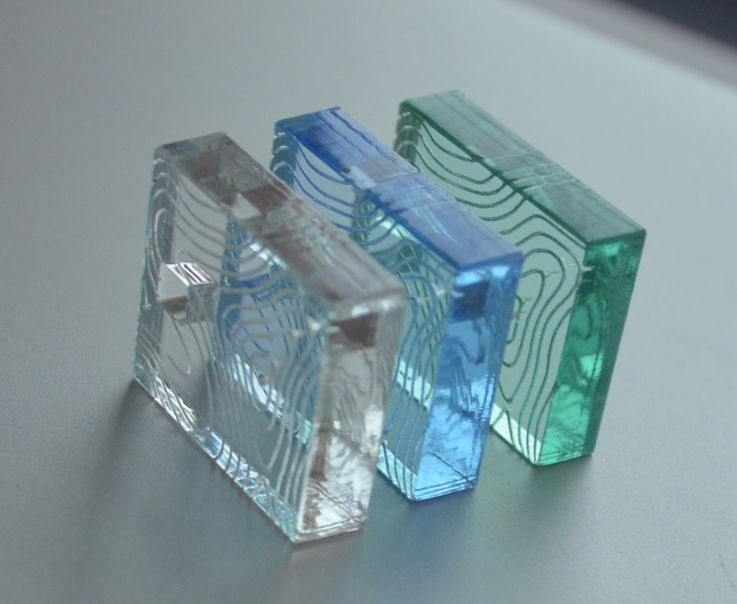 Mount Everest Topography Earrings - 3 Colors