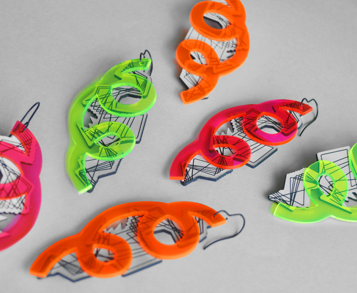 Ricochet Rollercoaster Earrings