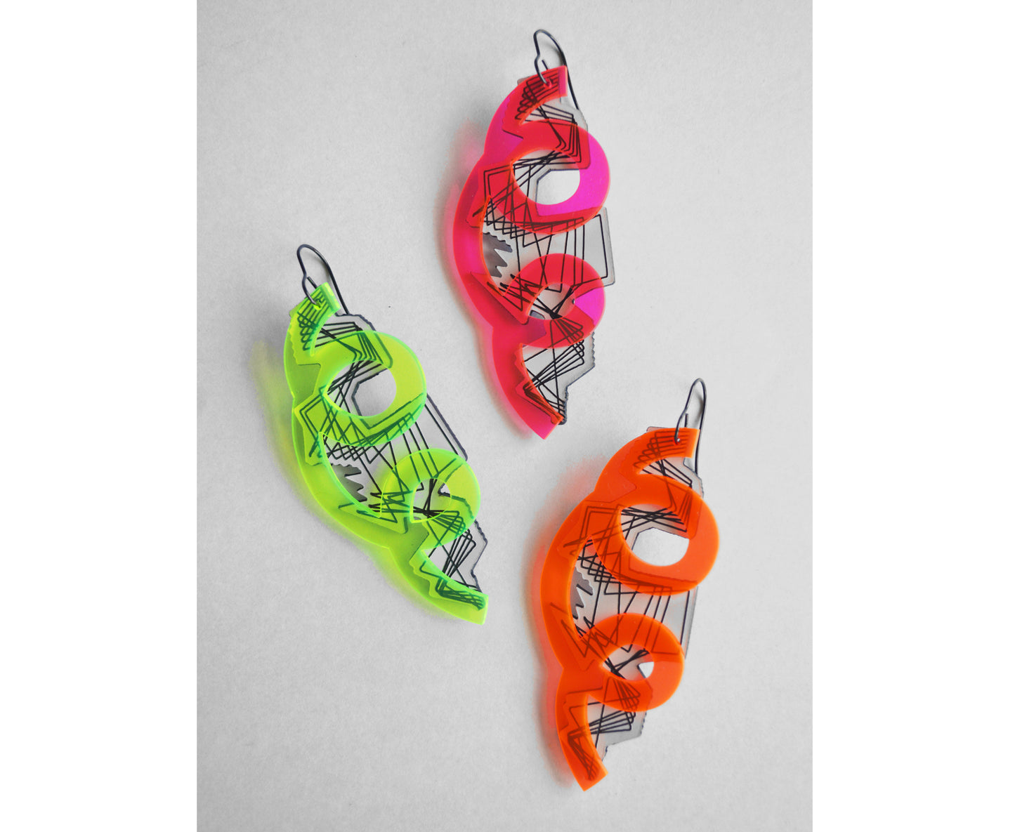 Ricochet Rollercoaster Earrings