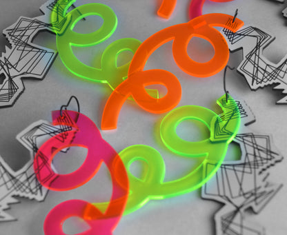 Ricochet Rollercoaster Earrings