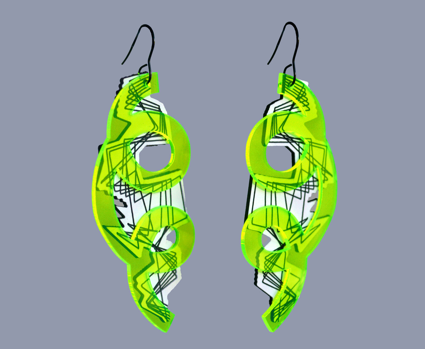 Ricochet Rollercoaster Earrings