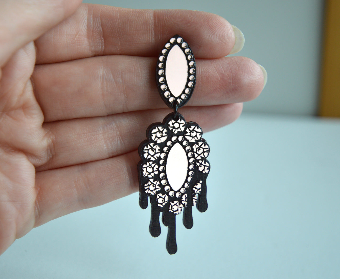 "Dripping with Jewels" Earrings