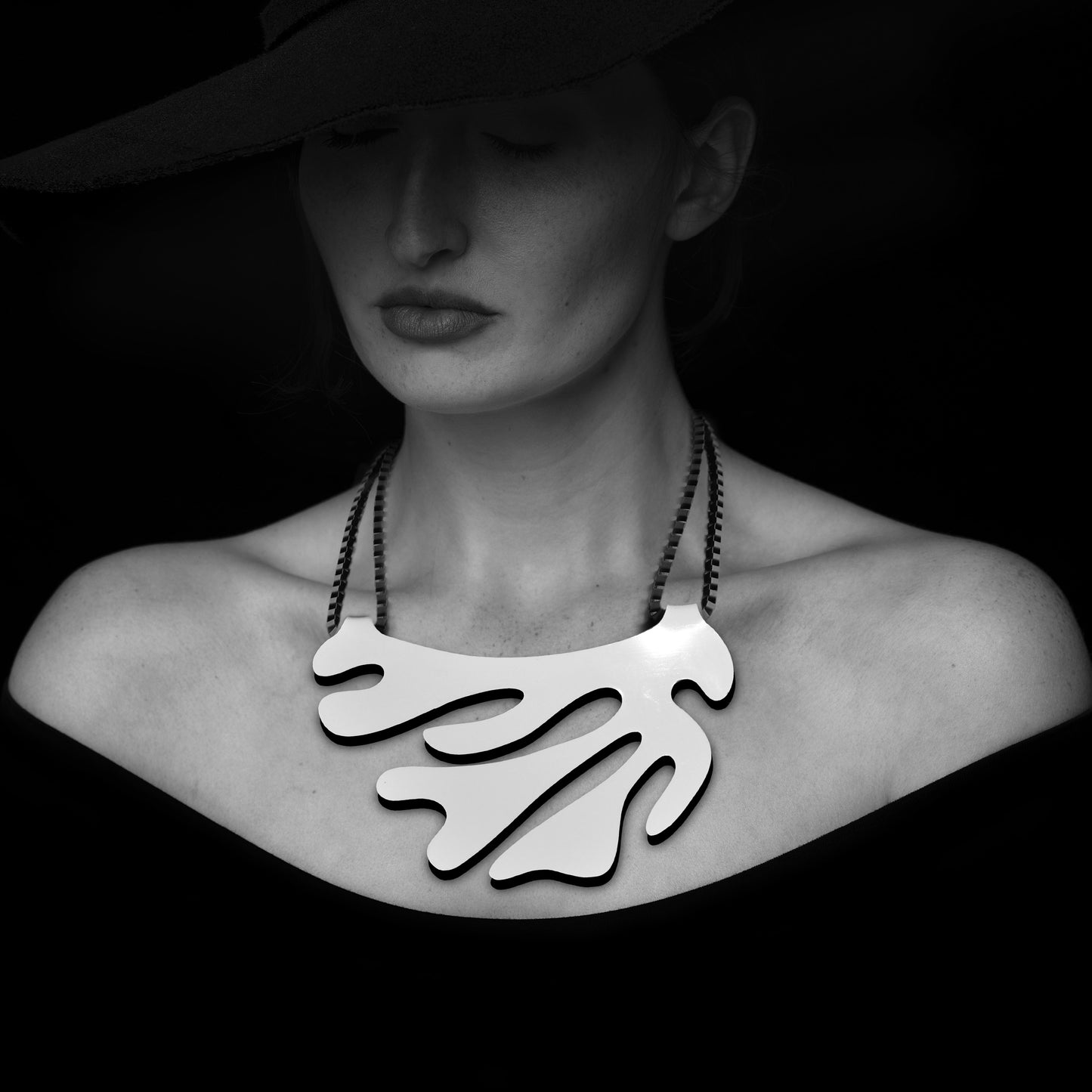 Matisse Necklace - Bright White