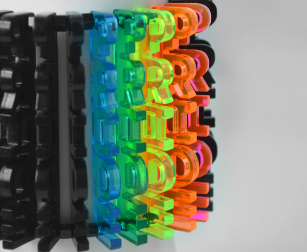 Pride Cuff Bracelet - Black