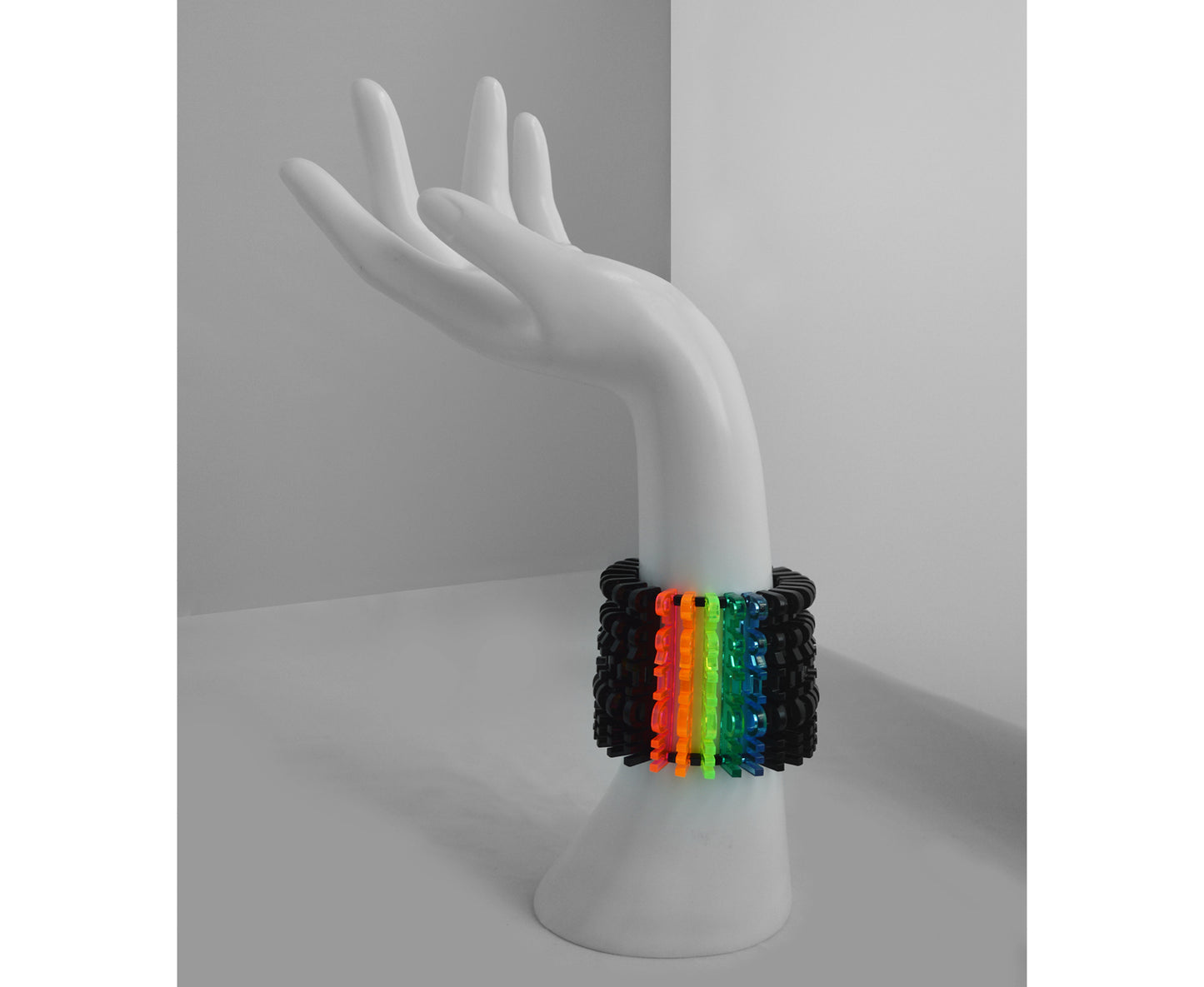 Pride Cuff Bracelet - Black