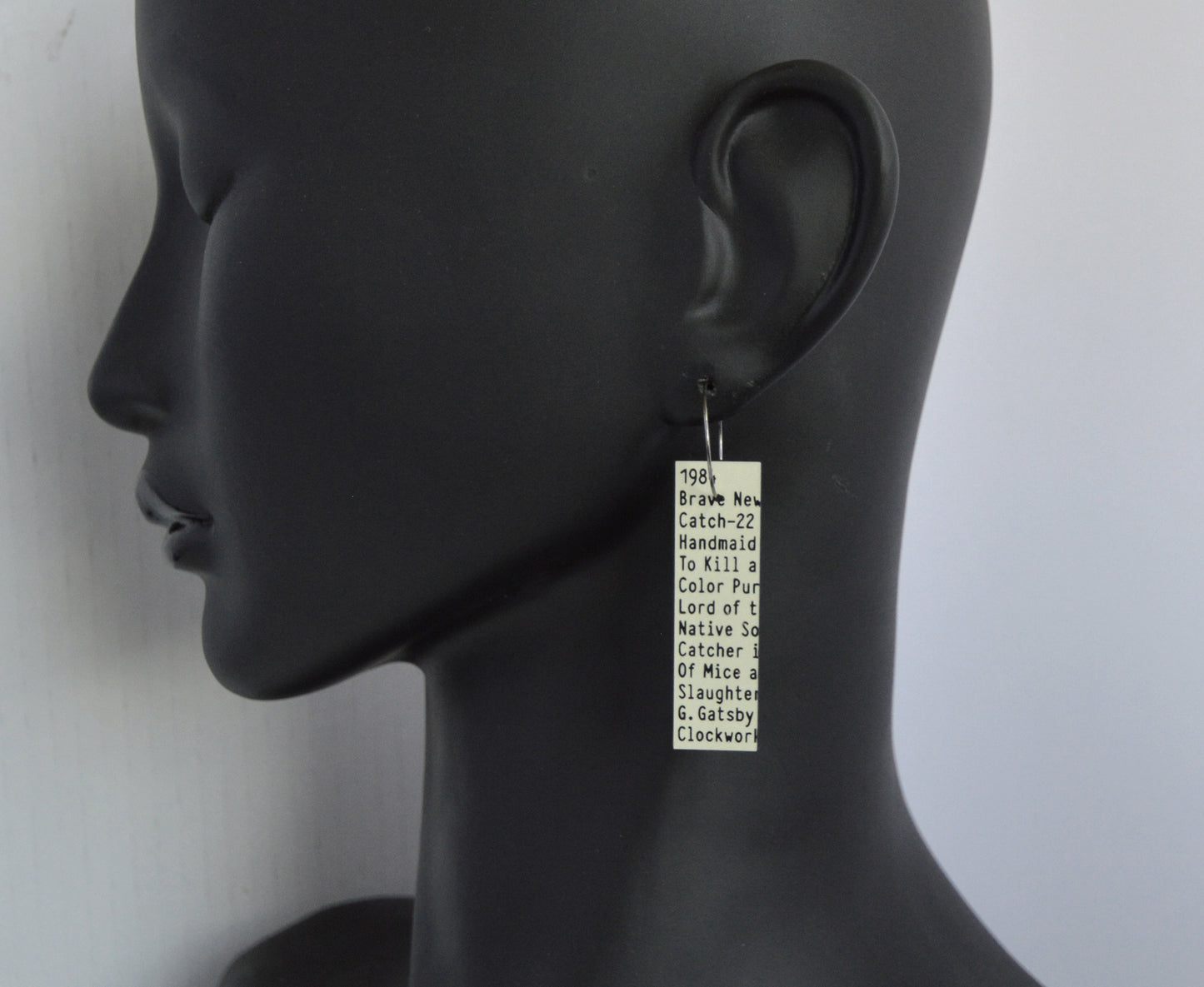 'Banned Books' Earrings